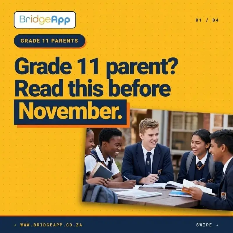Campaign post: Grade 11 parent? Read this before November.